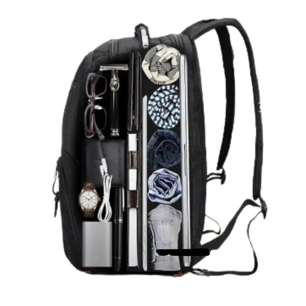 Multifunction USB Laptop Backpack – Waterproof Travel Bag Habicare