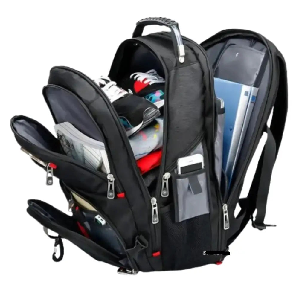 Multifunction USB Laptop Backpack – Waterproof Travel Bag Habicare