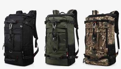 50L Oxford Fabric Hiking Backpack - Large Capacity Travel Pack with Durable Construction | Outdoor Adventure
