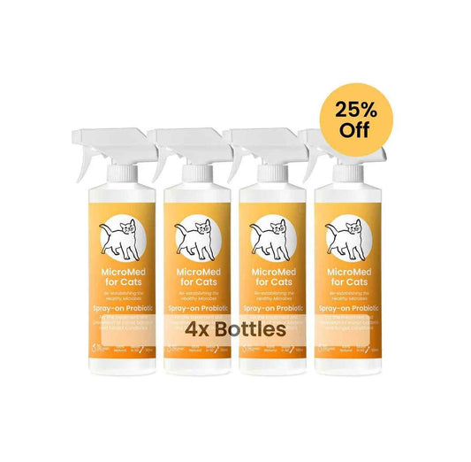 MicroMed for Cats Acute Care – 4 x 500ml Bundle
