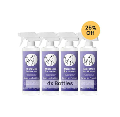 MicroMed for Horses Acute Care – 4 x 500ml Bundle