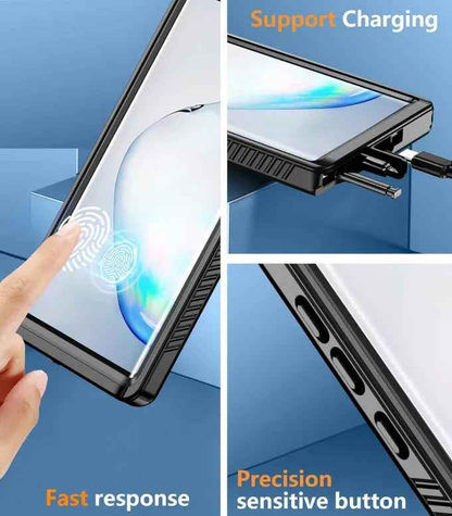 Waterproof & Shockproof Case for Samsung Galaxy Note 10 Plus