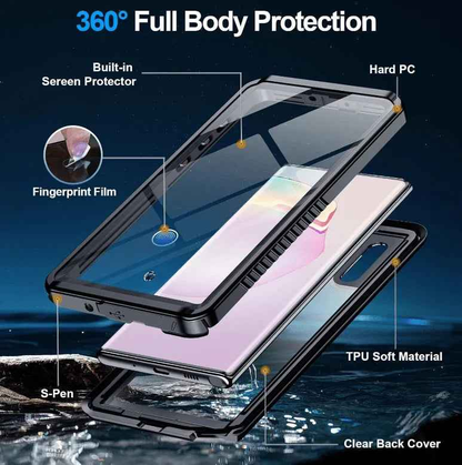 Waterproof & Shockproof Case for Samsung Galaxy Note 10