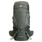 60L Water-Repellent Hiking Backpack with Rain Cover - Large Capacity Outdoor Pack for Adventures