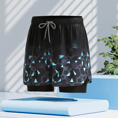 Men's Quick-Dry Swim Trunks - Beach Shorts for Swimming & Spa Mead's Supply & Equipment Outfitters limited