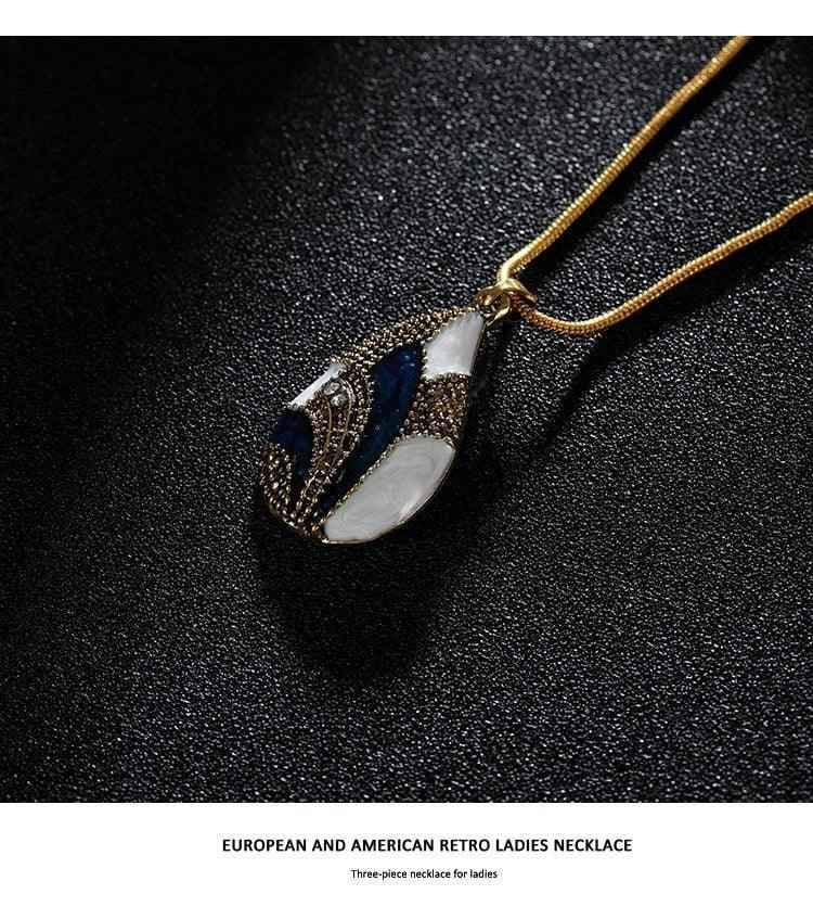 Women's Ocean Mist Drop Jewelry Set