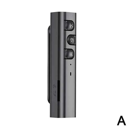 Mini Lavalier Bluetooth MP3 Player - HiFi Sound with Card Slot & AUX Output | Ultra-Compact