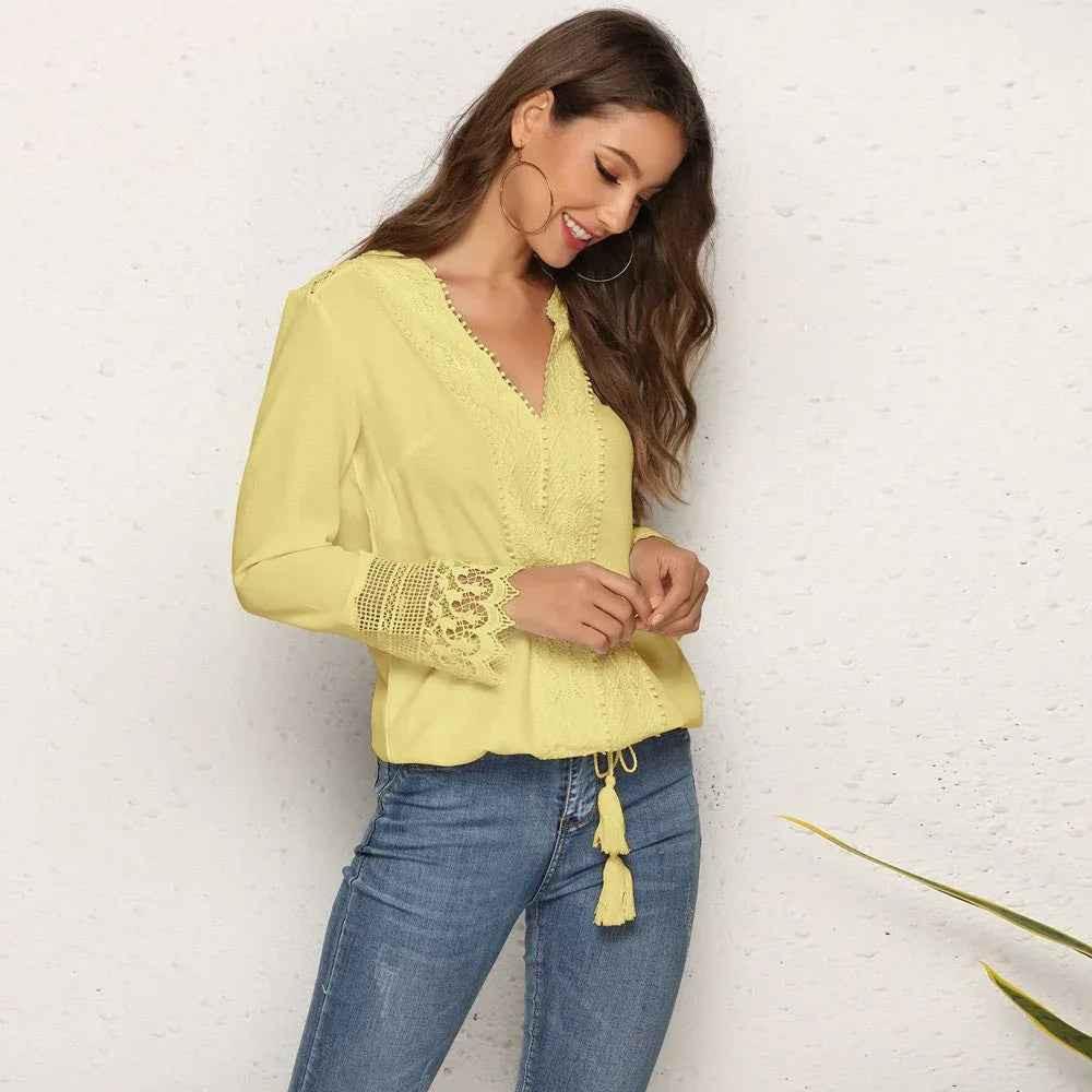 Women's Opaline Flow Chiffon Top