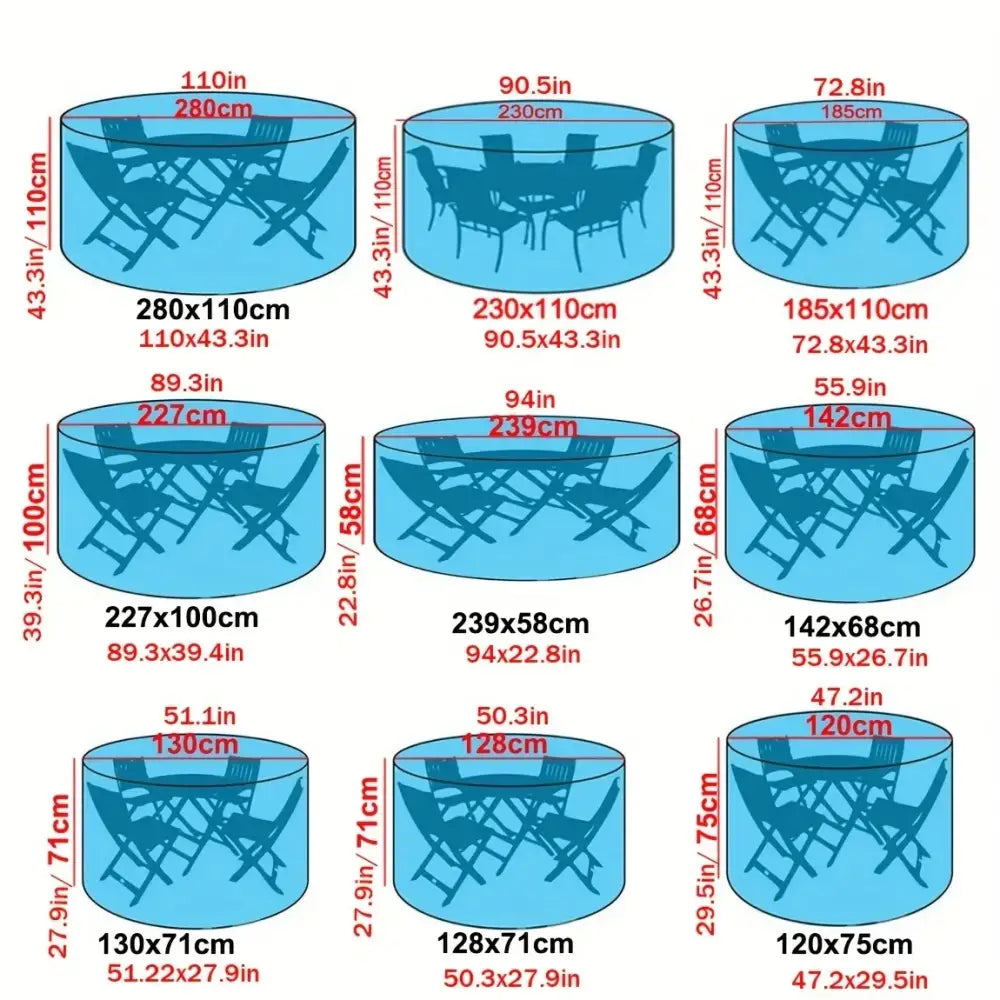 Outdoor Garden Furniture Cover Habicare