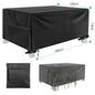 Outdoor Waterproof L-Shape Sofa Cover – Heavy-Duty Weather Protection (different sizes available) Habicare