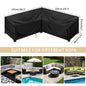 Outdoor Waterproof L-Shape Sofa Cover – Heavy-Duty Weather Protection (different sizes available) Habicare