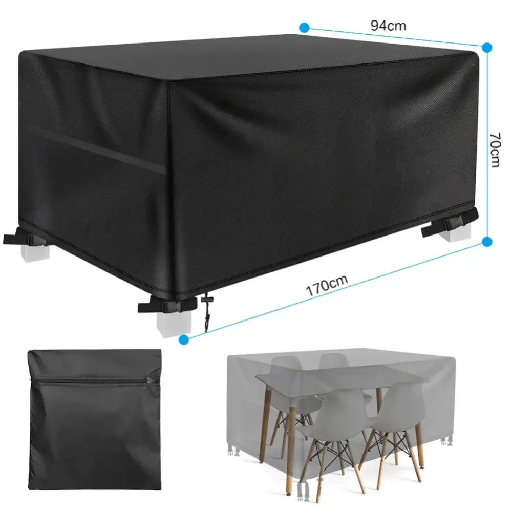 Outdoor Waterproof L-Shape Sofa Cover – Heavy-Duty Weather Protection (different sizes available) Habicare