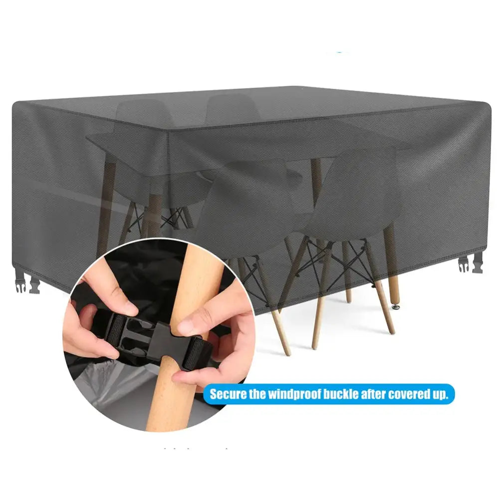 Outdoor Waterproof L-Shape Sofa Cover – Heavy-Duty Weather Protection (different sizes available) Habicare