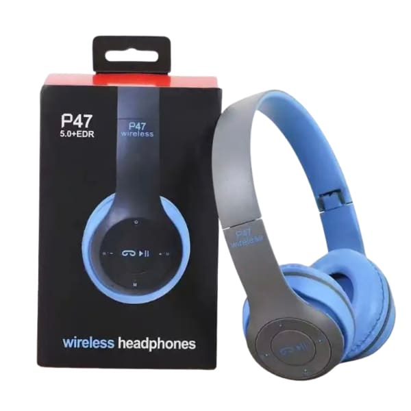P47 Wireless Headphones (Blue) 9eight5