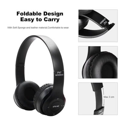 P47 Wireless Headphones with Mic 9eight5