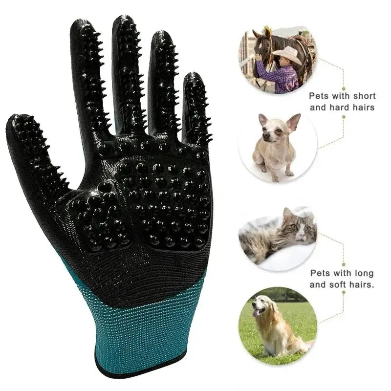 Pair of Pet Bath Gloves Habicare