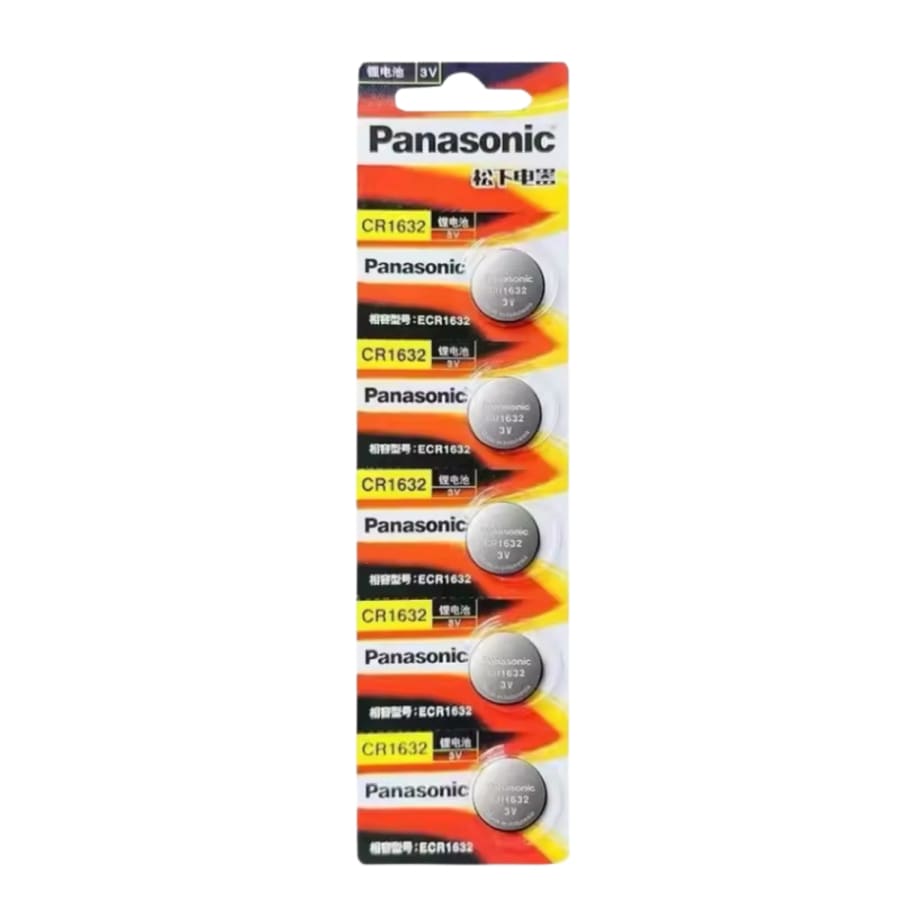 Watch Batteries for Panasonic CR1632 (5 Pack) That Watch Shop