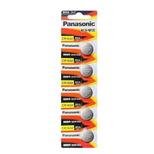 Watch Batteries for Panasonic CR1632 (5 Pack) That Watch Shop