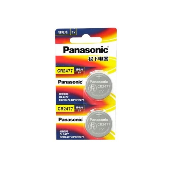 Watch Batteries for Panasonic CR2477 (2 Pack) That Watch Shop