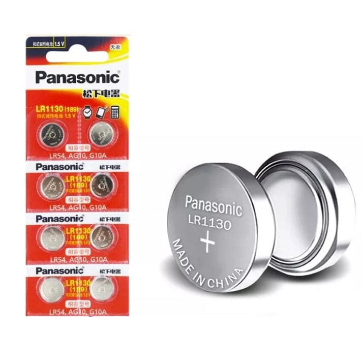 Panasonic LR1130 / 189 Watch Batteries (8 Pack) That Watch Shop