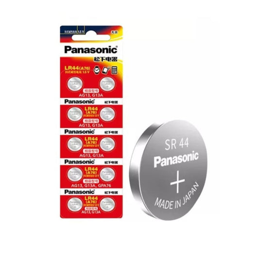 Panasonic LR44 / A76 Watch Batteries (10 Pack) That Watch Shop