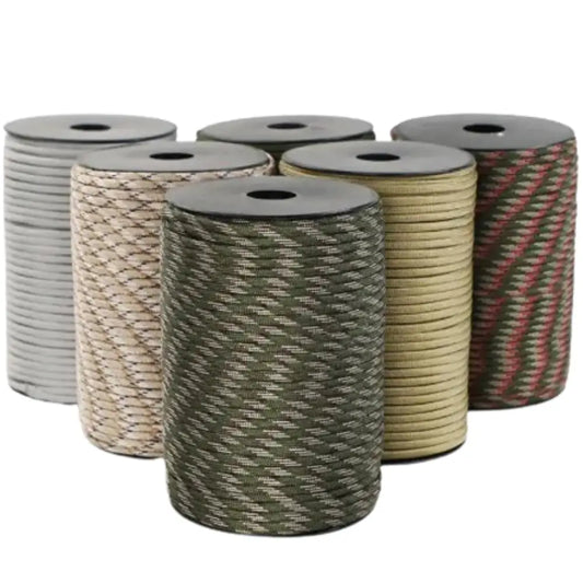Paracord Rope – 9-Core Military Survival Cord (Multiple Lengths & Colours available) Habicare