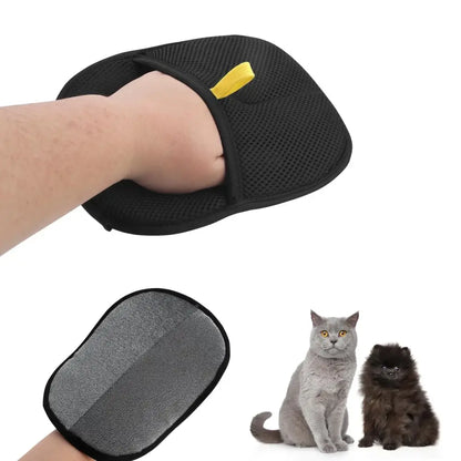 Pet Hair Removal Gloves – Reusable Double-Sided Habicare