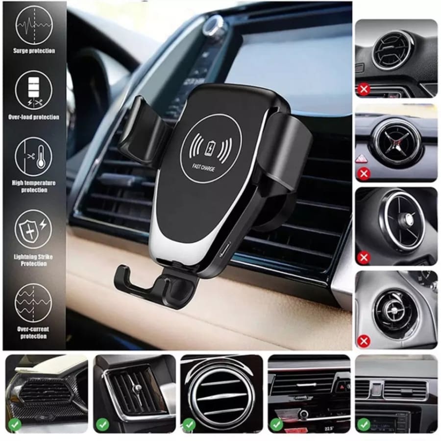 Phone Holder & Wireless Charger 9eight5