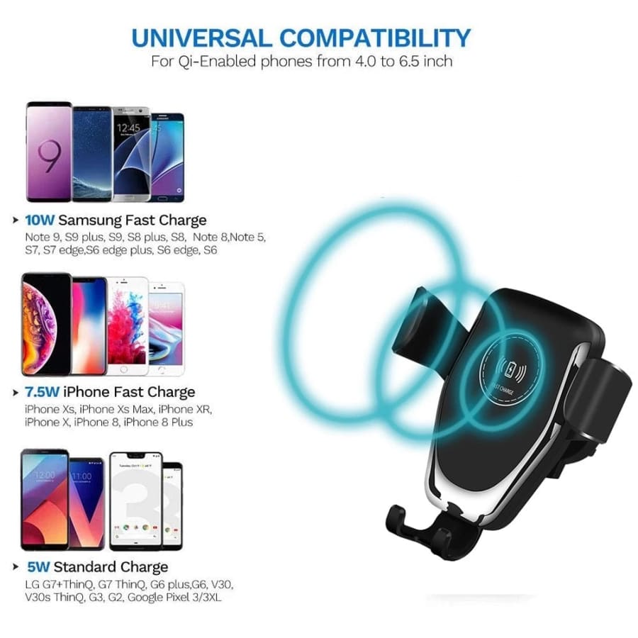 Phone Holder & Wireless Charger 9eight5