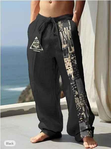 Playful Print Trousers for men