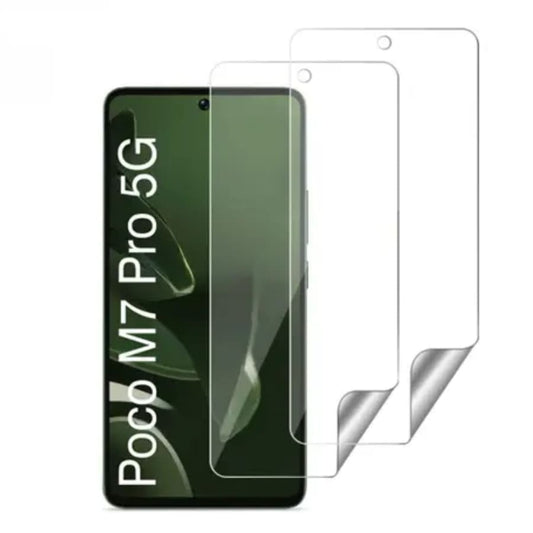 Hydrogel Screen Protector for POCO M7 Pro 5G (Pack of 2) 9eight5