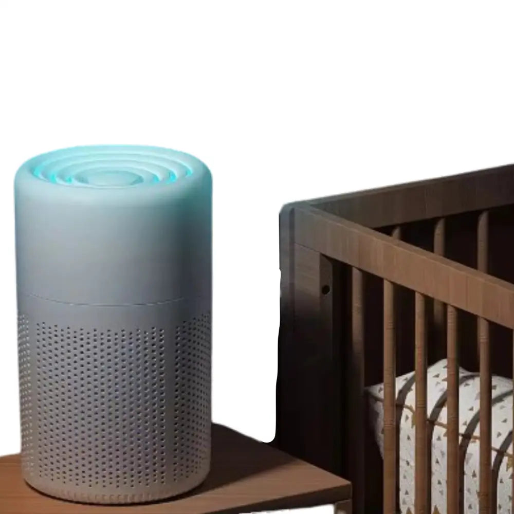 Portable Air Purifier – Blue Anion Deodorizer with Essential Oil Diffuser Habicare