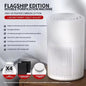 Portable Air Purifier – Blue Anion Deodorizer with Essential Oil Diffuser Habicare