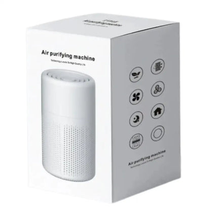 Portable Air Purifier – Blue Anion Deodorizer with Essential Oil Diffuser Habicare