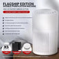 Portable Air Purifier – Blue Anion Deodorizer with Essential Oil Diffuser Habicare