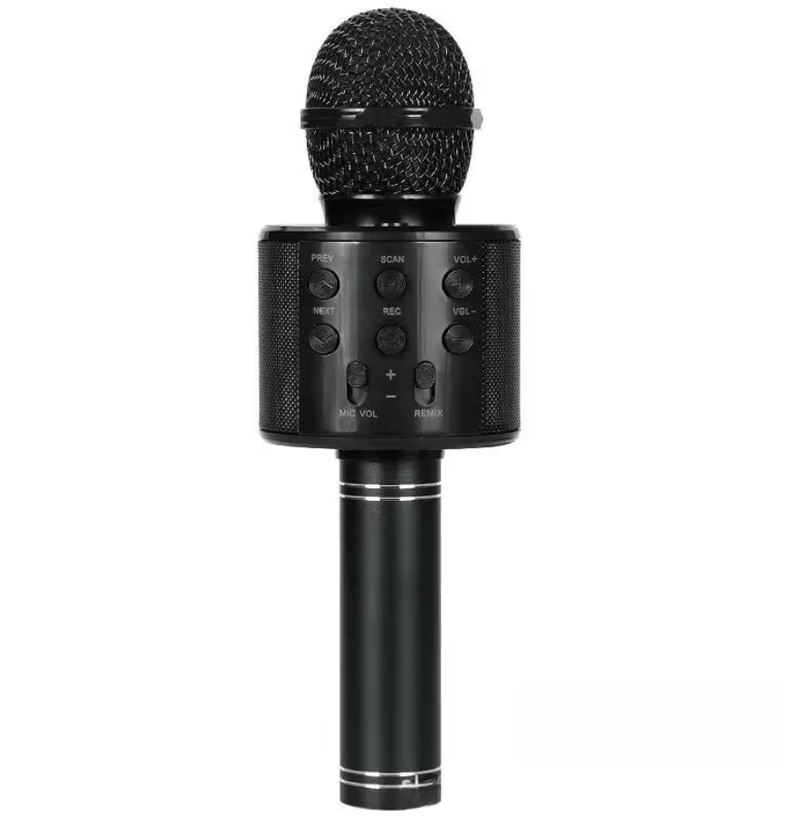 Wireless Bluetooth Karaoke Microphone– 5-in-1 Portable Mic techplus