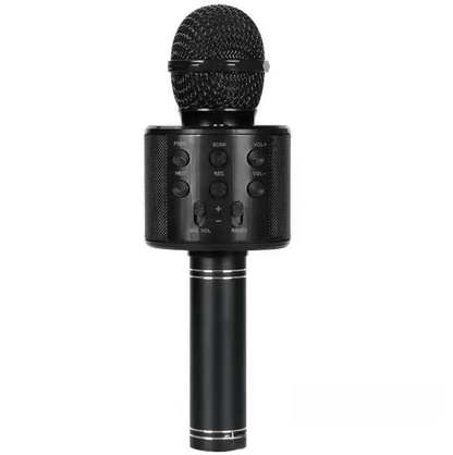 Wireless Bluetooth Karaoke Microphone– 5-in-1 Portable Mic techplus