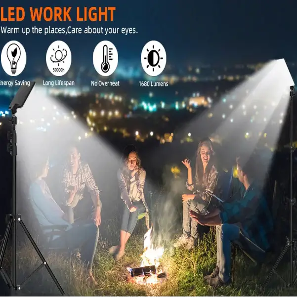 Portable LED Work Light with Tripod Stand (2 types available) Habicare