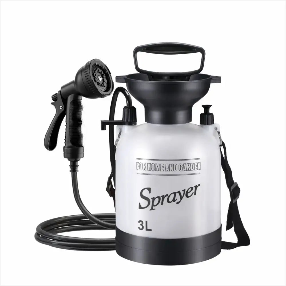 Portable Outdoor Manual Camping Shower – 3/5/8L with Hose Habicare
