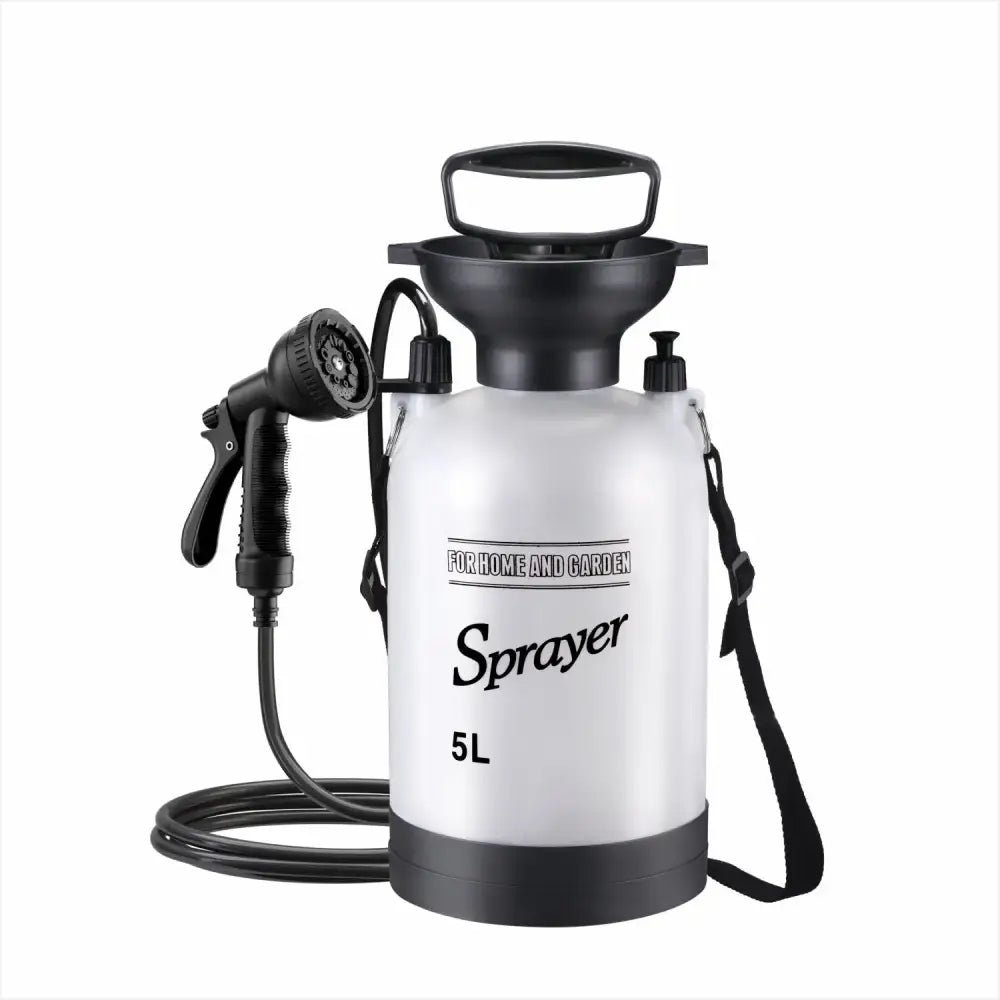 Portable Outdoor Manual Camping Shower – 3/5/8L with Hose Habicare