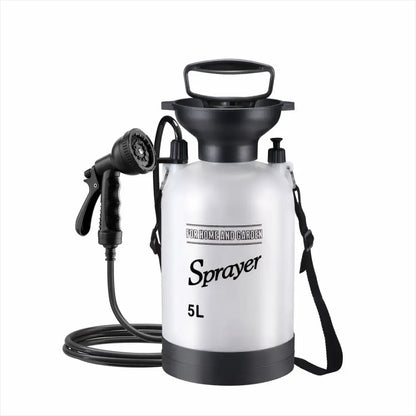 Portable Outdoor Manual Camping Shower – 3/5/8L with Hose Habicare