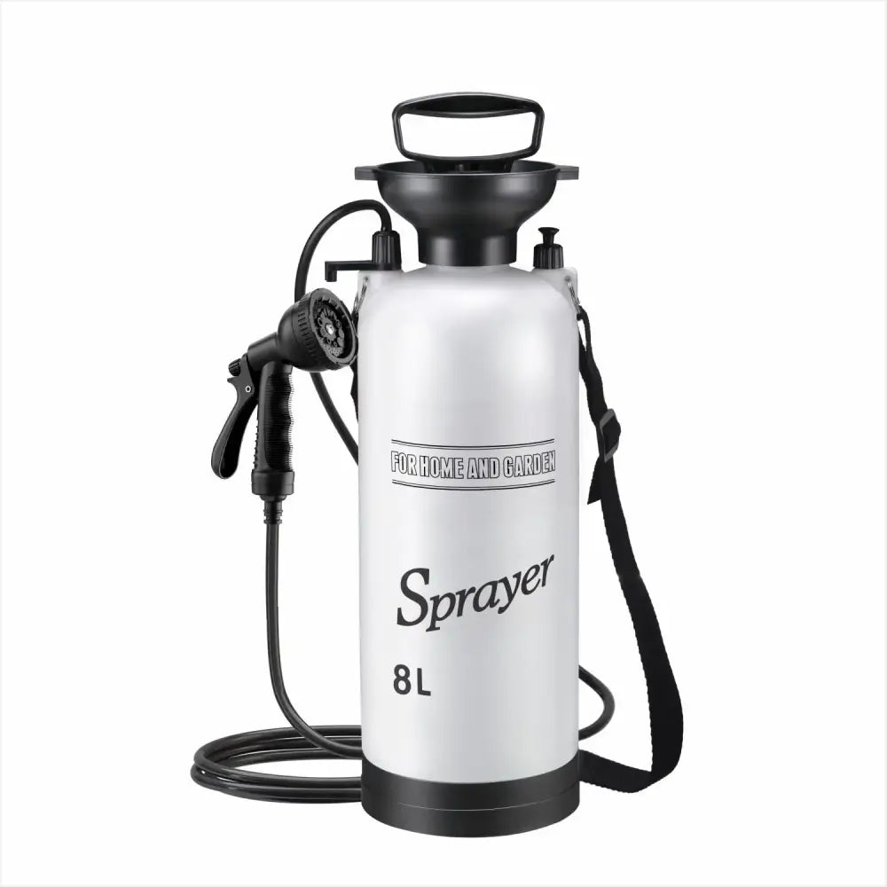 Portable Outdoor Manual Camping Shower – 3/5/8L with Hose Habicare