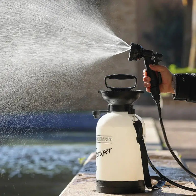 Portable Outdoor Manual Camping Shower – 3/5/8L with Hose Habicare