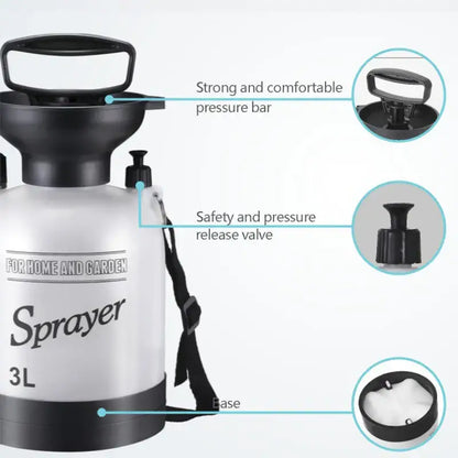 Portable Outdoor Manual Camping Shower – 3/5/8L with Hose Habicare