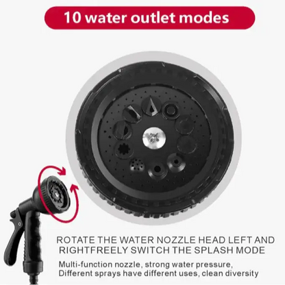 Portable Outdoor Manual Camping Shower – 3/5/8L with Hose Habicare