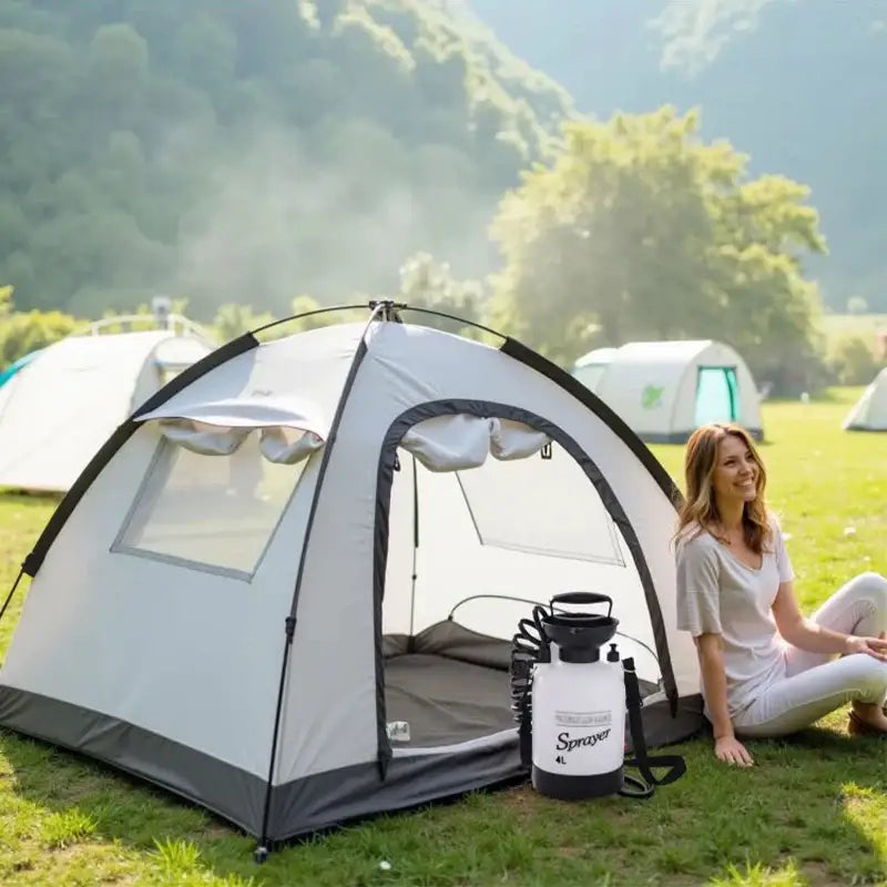 Portable Outdoor Manual Camping Shower – 3/5/8L with Hose Habicare