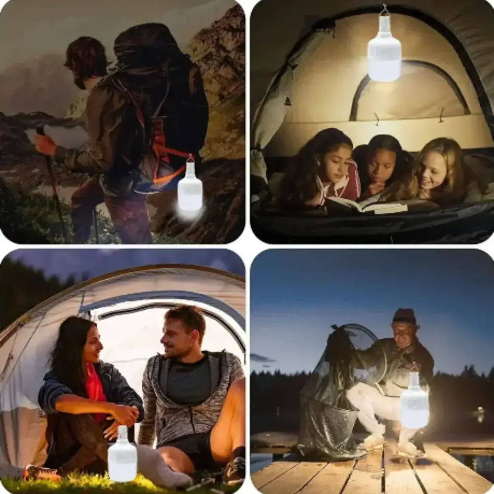 Portable Rechargeable Bulb – Hiking & Outdoor Use Habicare