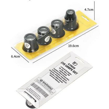 Precision Magnifying Glass Set (x4) That Watch Shop