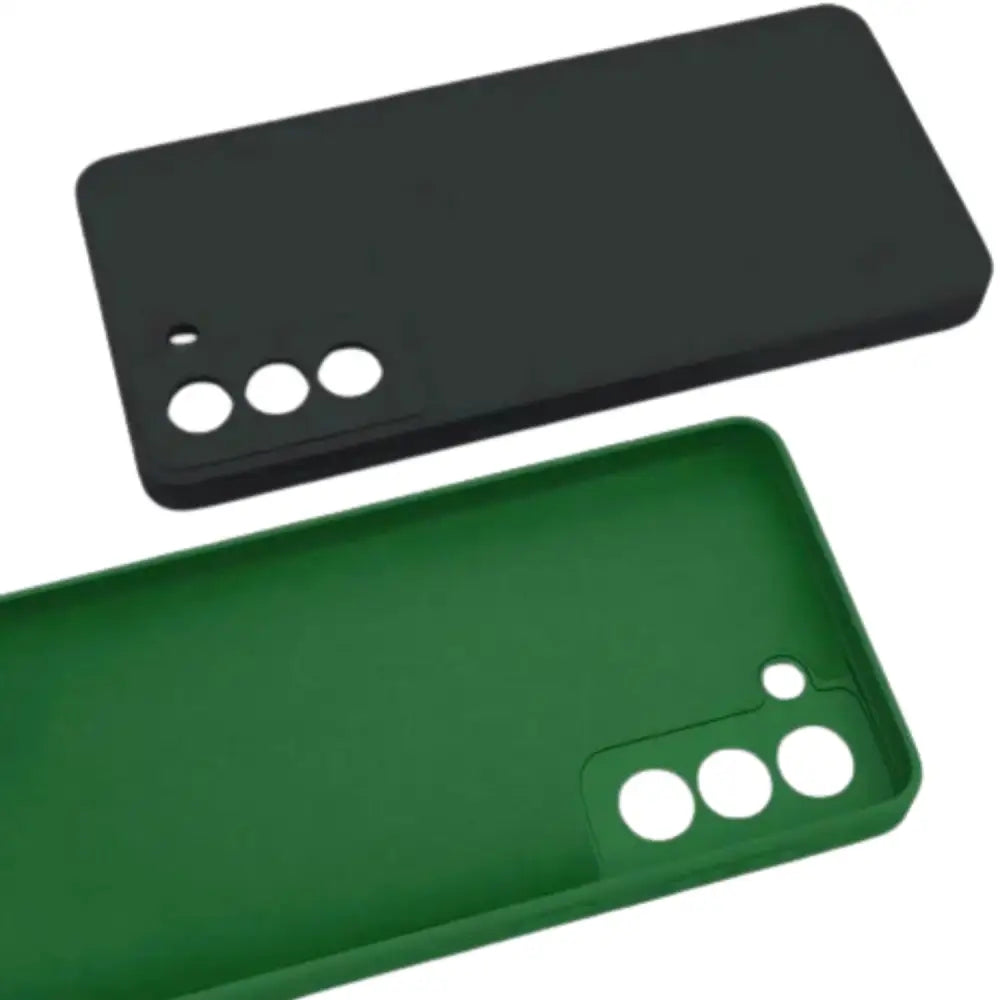 Premium Liquid Silicone Case for Samsung Galaxy A & S Series (Dark Green) Habicare