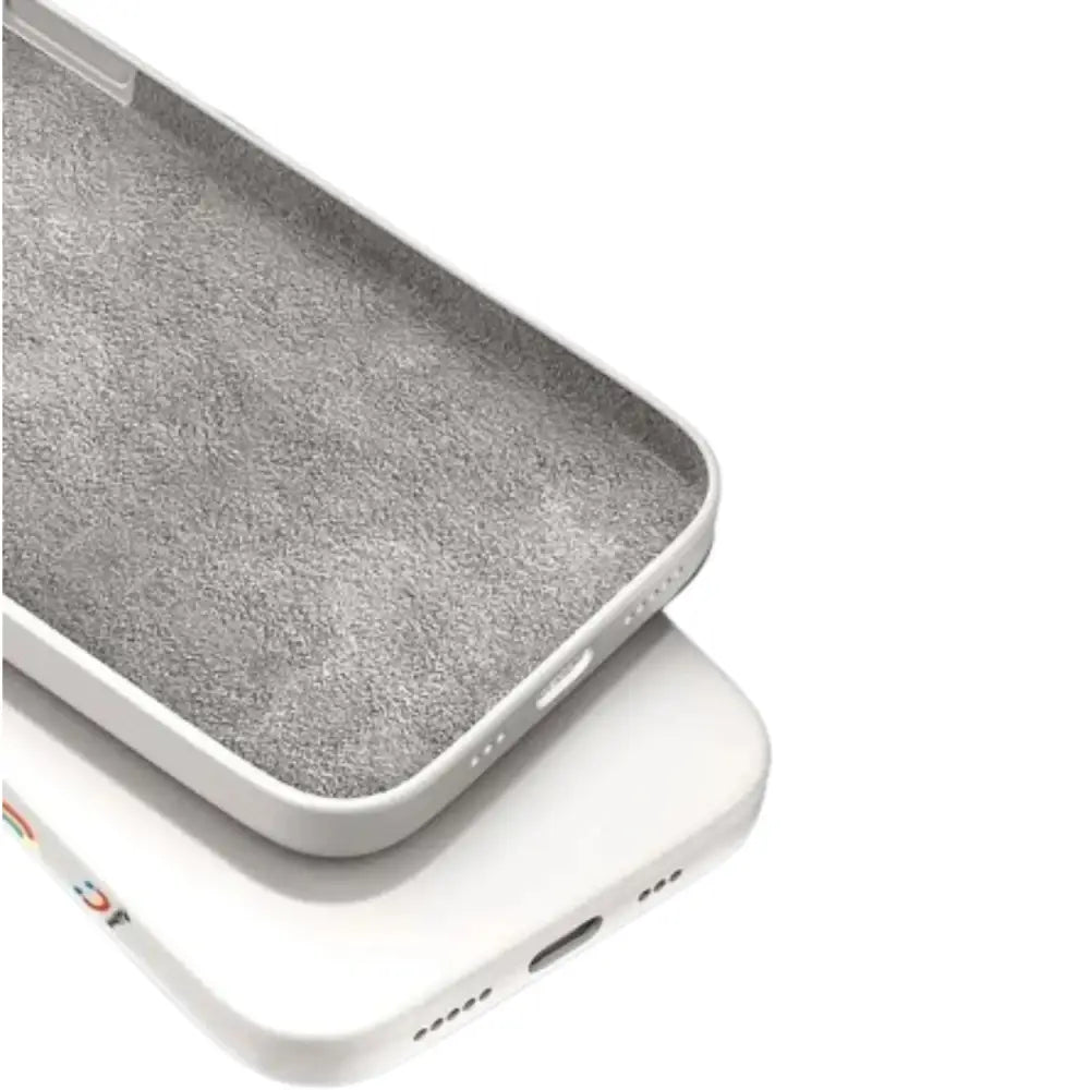 Premium Silicone Case for Samsung Galaxy A & S Series (New White) Habicare